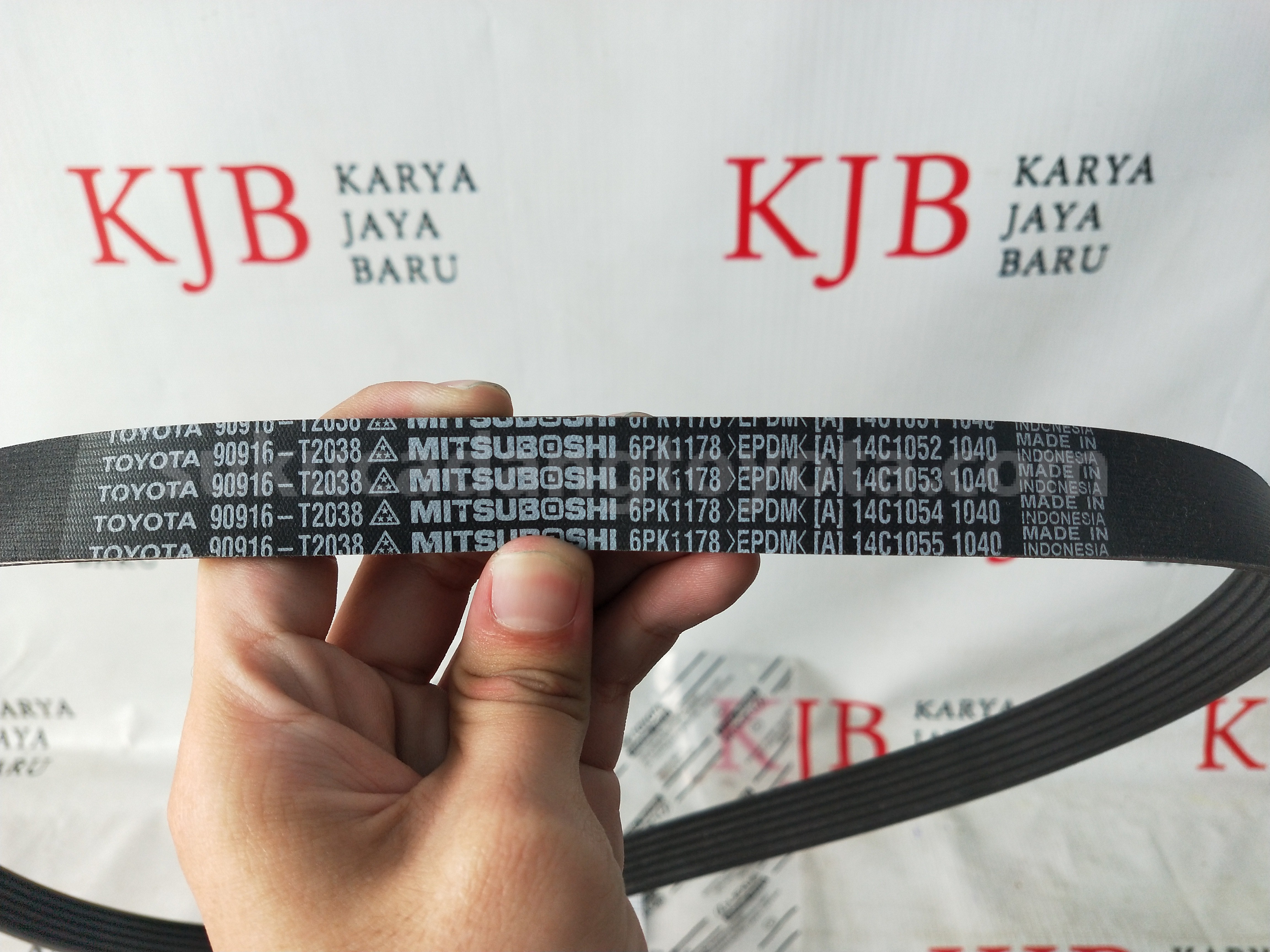 90916T2038 BELT, V-RIBBED - TOYOTA