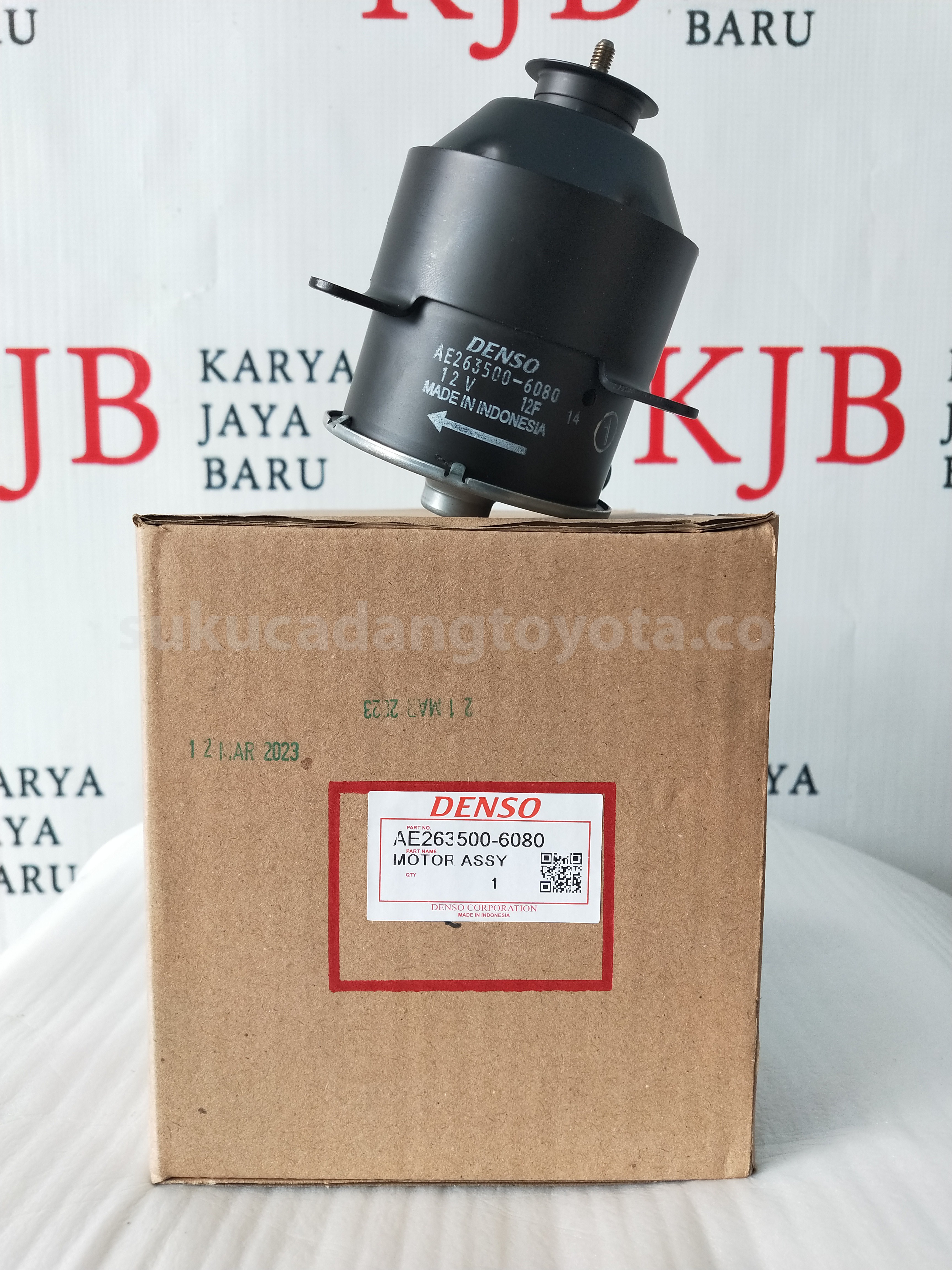 AE263500-6080 MOTOR, COOLING FAN - DENSO