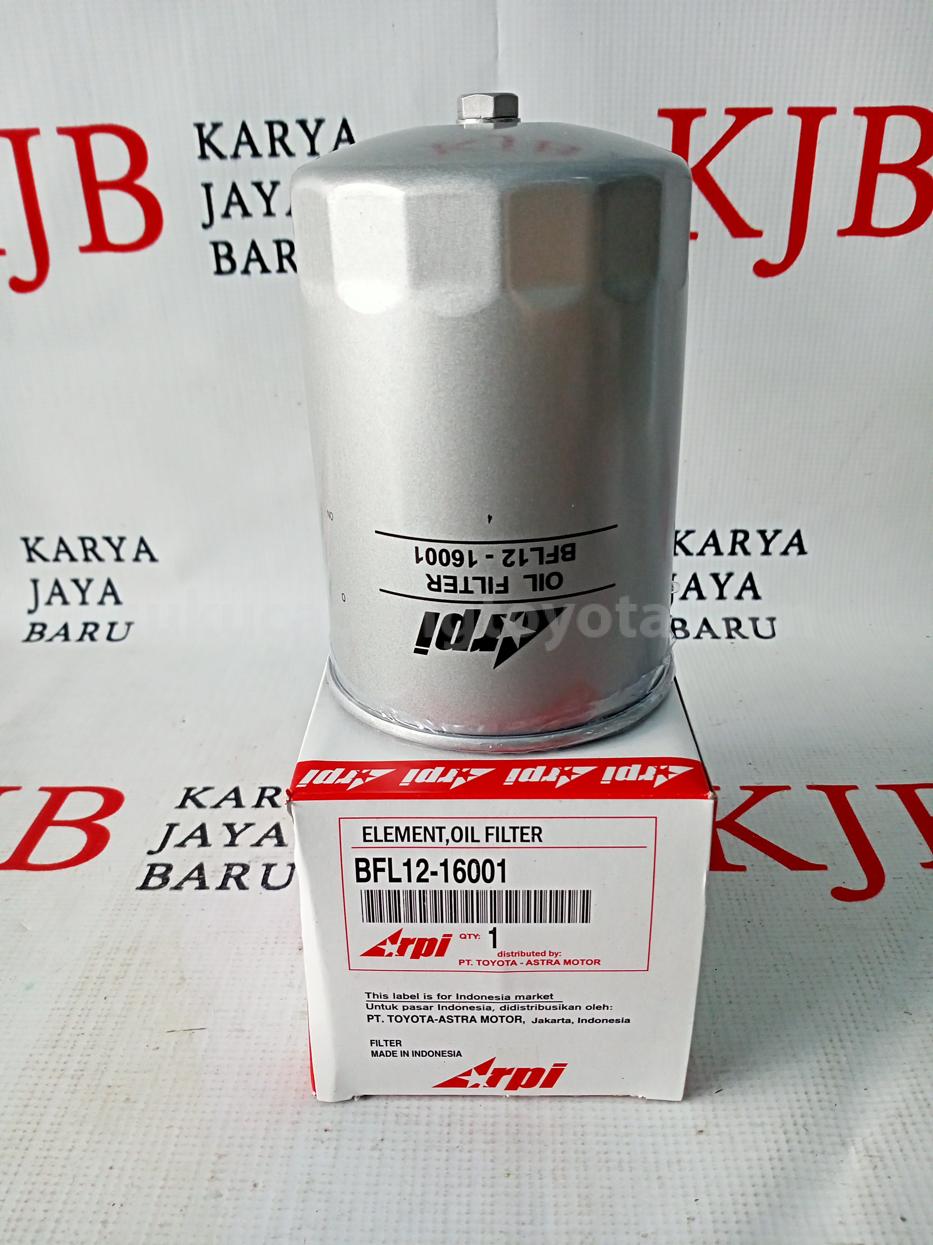 BFL1216001 ELEMENT,OIL FILTER - TOYOTA