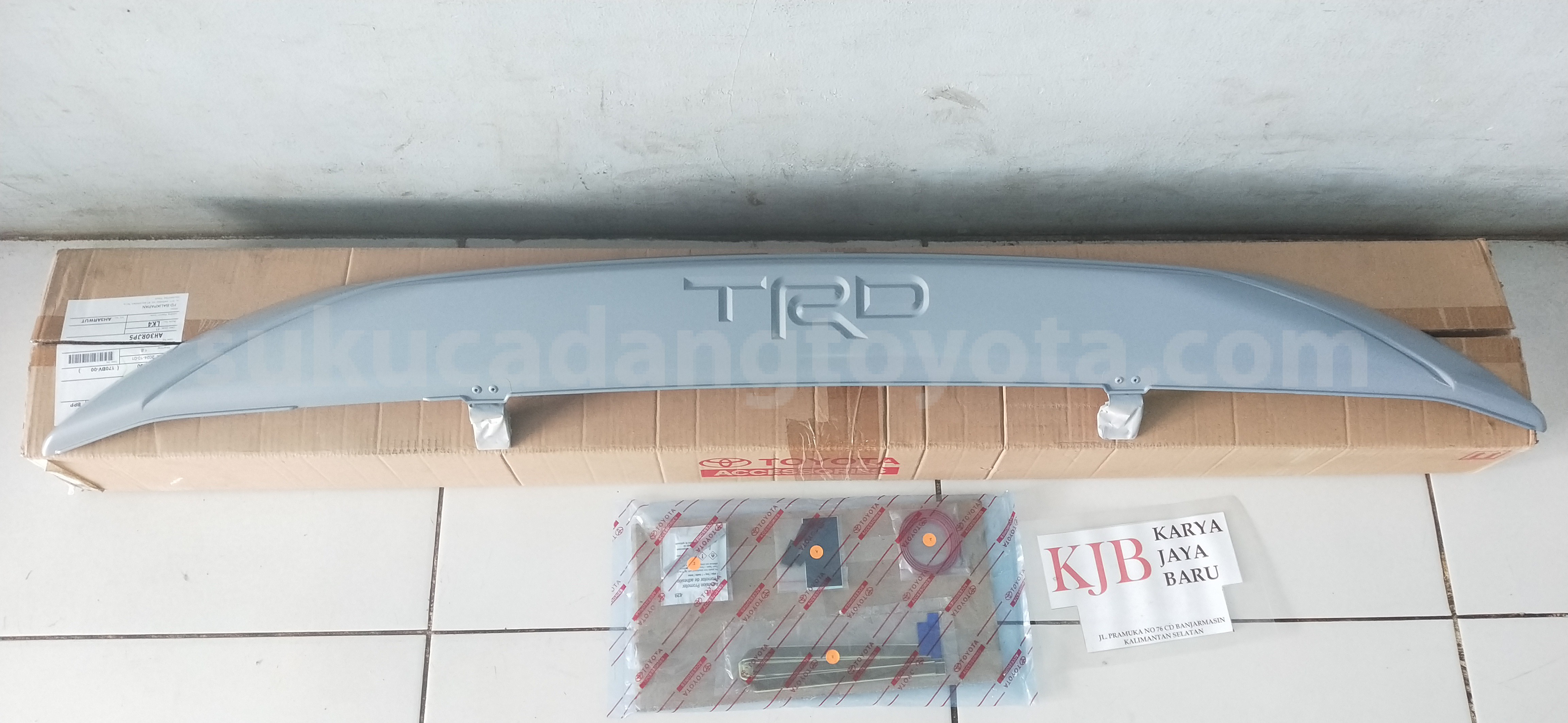 P5158BZA0A TRD RR BMP SPOILER, SET - TOYOTA