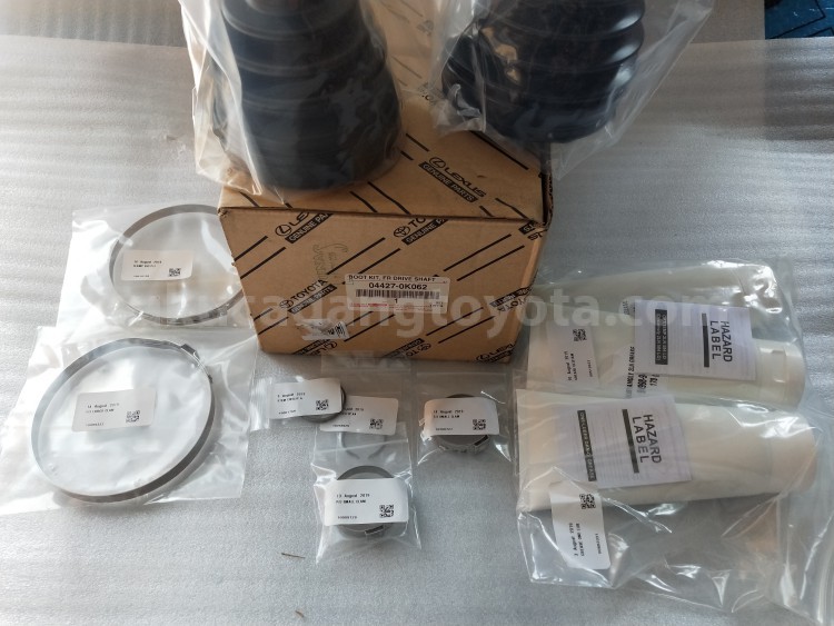 044270K062 BOOT KIT, FR DRIVE S - TOYOTA