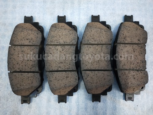044650K431 PAD KIT, DISC BRK FR - TOYOTA