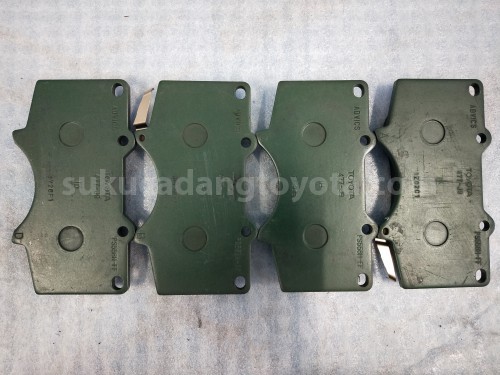 044650K580 PAD KIT, DISC BRAKE - TOYOTA