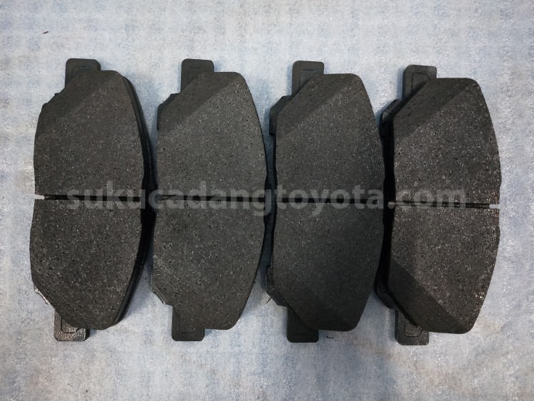 0446528520 PAD KIT, DISC BRAKE - TOYOTA