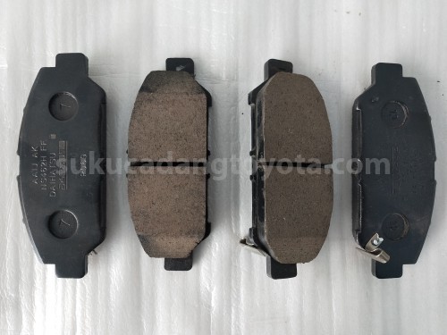 04465BZ300 PAD KIT, DISC BRK FR - TOYOTA