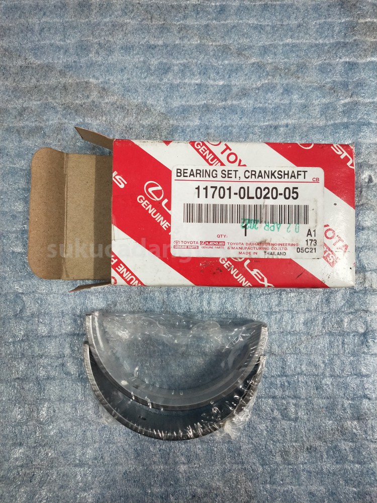 117010L02005 BEARING SET, CRANKSH - TOYOTA