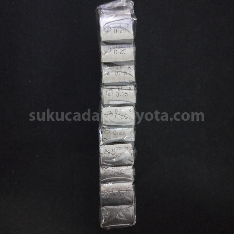 11704BZ090 BEARING SET, C/SHAFT - TOYOTA