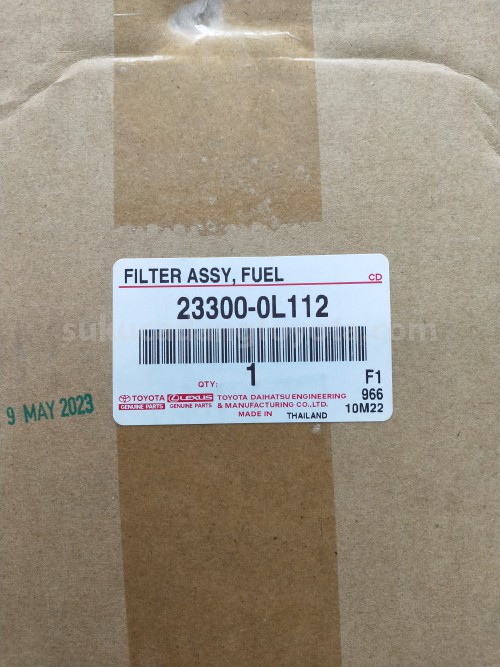 233000L112 FILTER ASSY, FUEL - TOYOTA