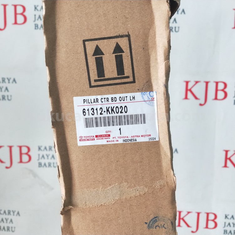 61312KK020 PILLAR CTR BD OUT LH - TOYOTA