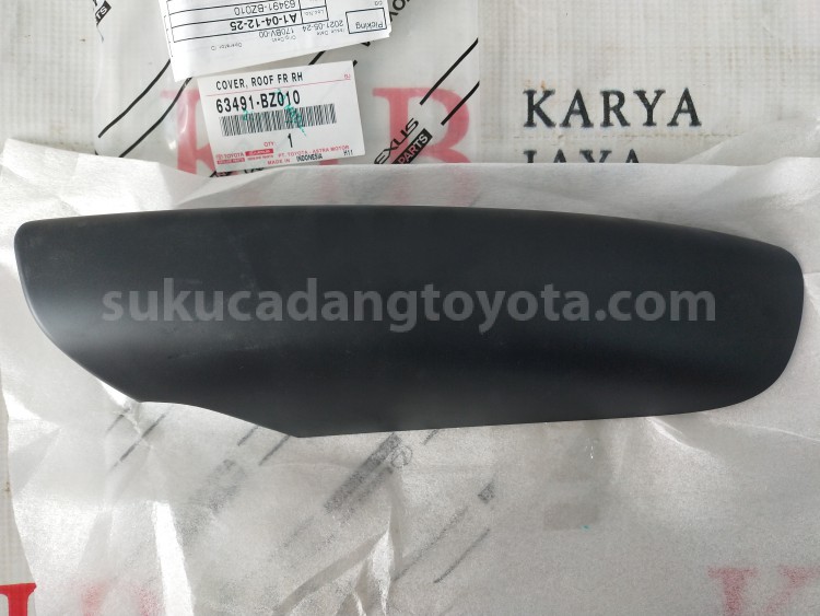 63491BZ010 COVER, ROOF FR RH - TOYOTA