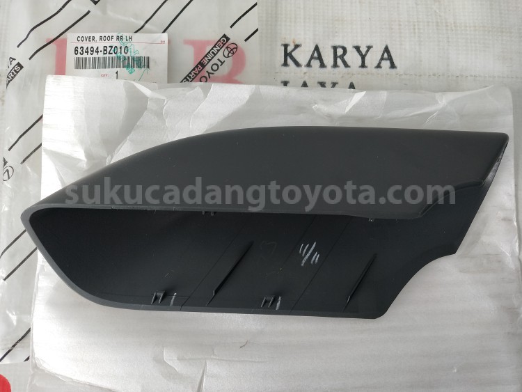 63494BZ010 COVER, ROOF RR LH - TOYOTA