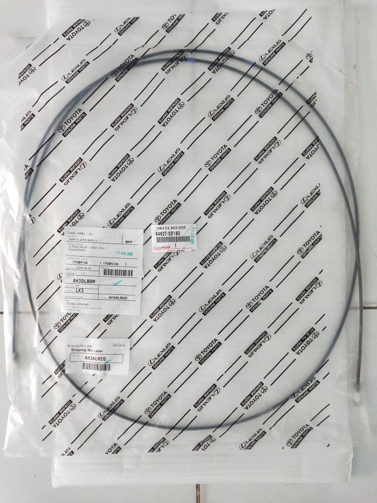 646070D180 CABLE S/A, BACK DOOR - TOYOTA