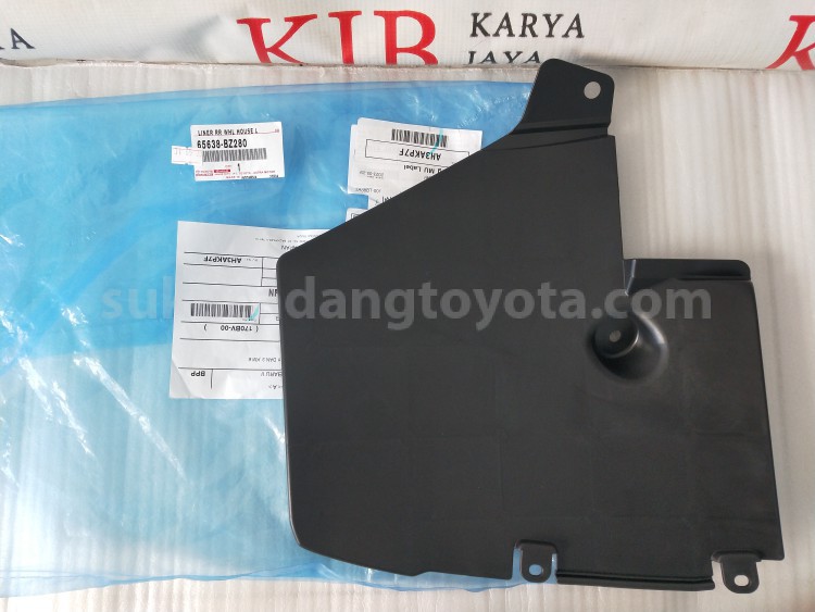 65638BZ280 LINER RR WHL HOUSE L - TOYOTA