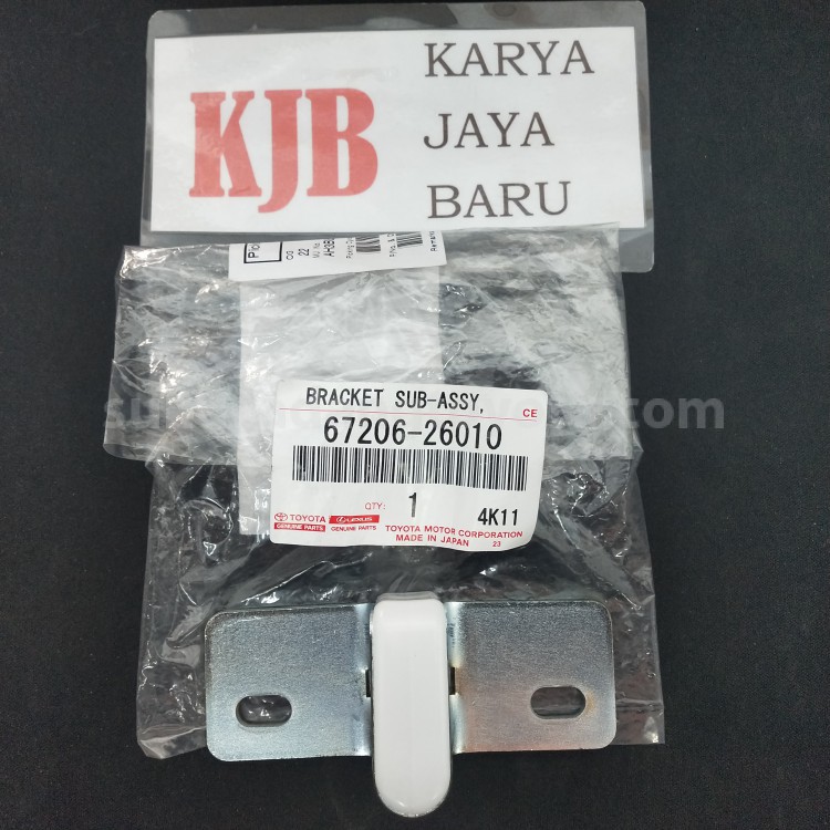 6720626010 BRACKET SUB-ASSY, - TOYOTA
