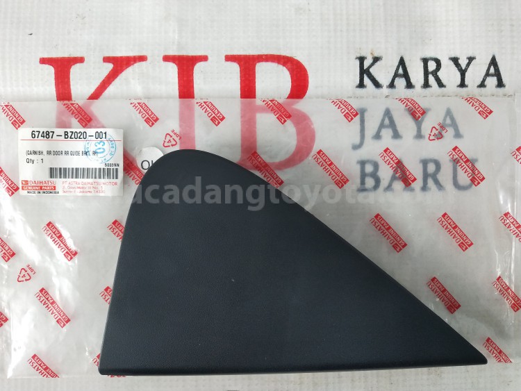 67487BZ020 GARNISH, RR DOOR RH - TOYOTA