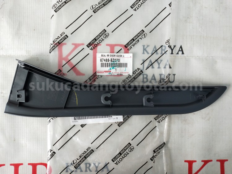 67488BZ070 SEAL RR DOOR GUIDE L - TOYOTA
