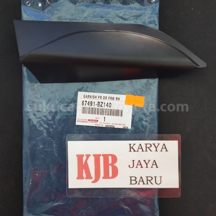 67491BZ140 GARNISH FR DR FRM RH - TOYOTA