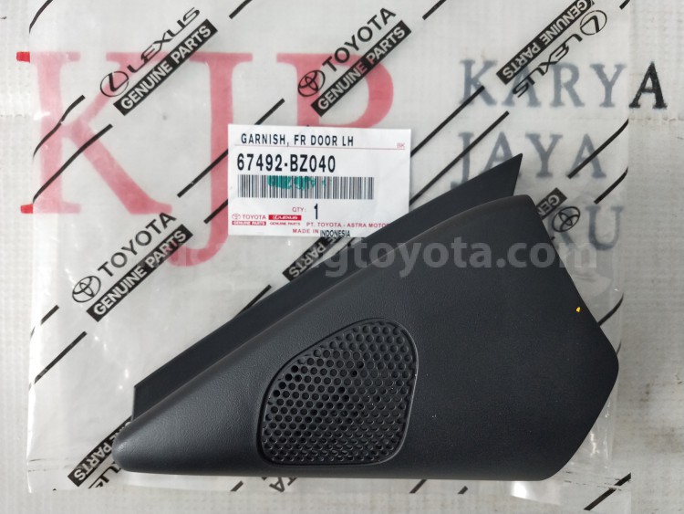 67492BZ040 GARNISH, FR DOOR LH - TOYOTA