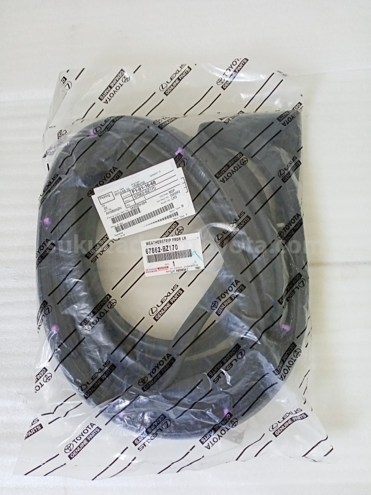 67862BZ170 WEATHERSTRIP FRDR LH - TOYOTA