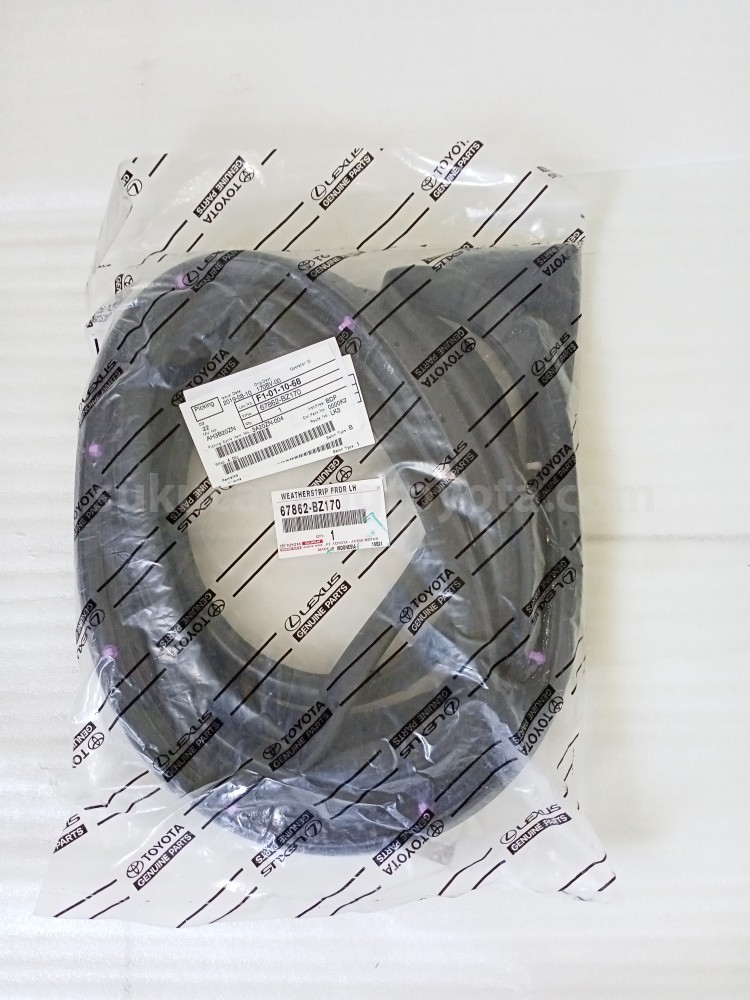 67862BZ170 WEATHERSTRIP FRDR LH - TOYOTA