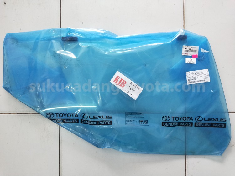 681100D220 GLASS A/S FR DOOR RH - TOYOTA