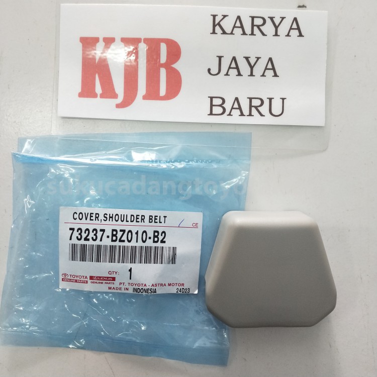 73237BZ010B2 COVER,SHOULDER BELT - TOYOTA