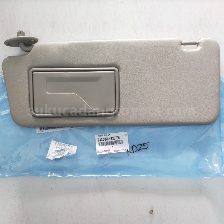 743200K530E0 VISOR A/S LH - TOYOTA