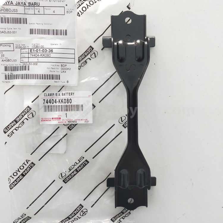 74404KK080 CLAMP S/A, BATTERY - TOYOTA