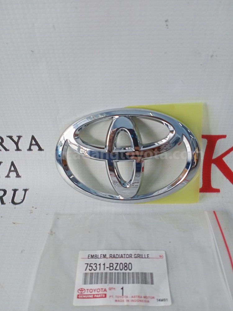 75311BZ080 EMBLEM,RAD GRILLE - TOYOTA