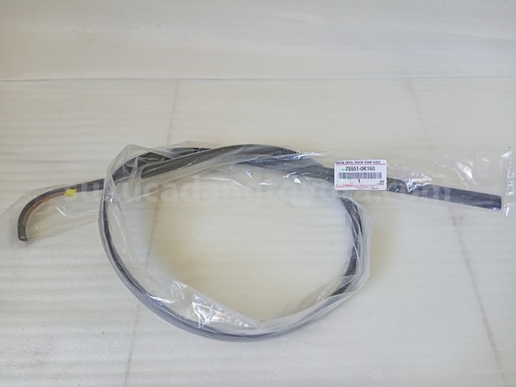 755510K160 MOULDING, ROOF DRIP - TOYOTA