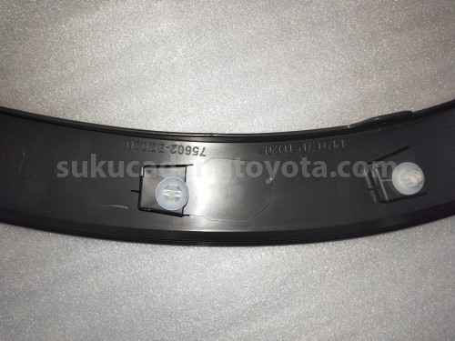 75612BZ040 MOULDING,FR FENDER,LH - TOYOTA