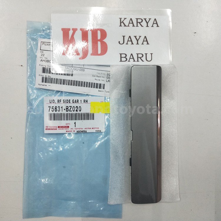 75631BZ020 LID, RF SIDE GAR 1 RH - TOYOTA