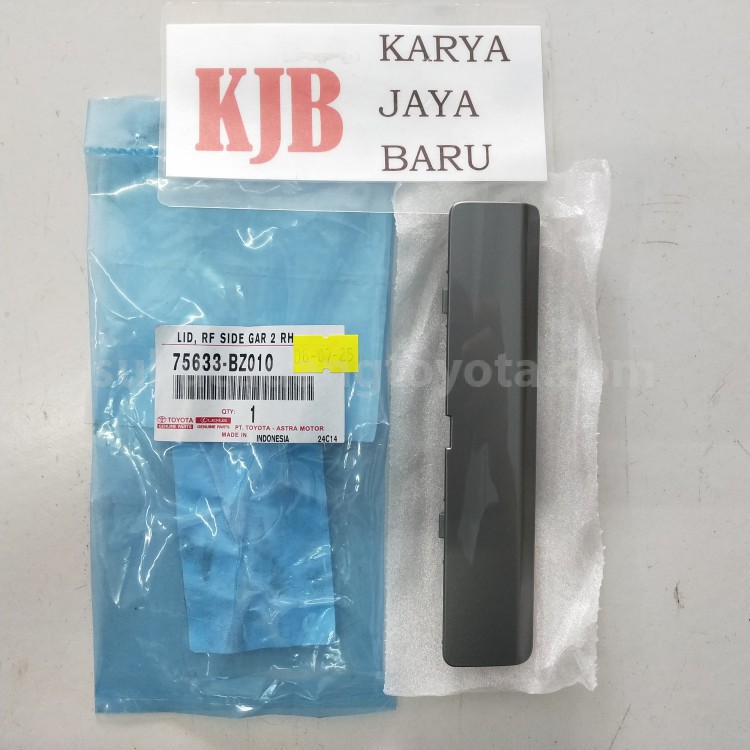 75633BZ010 LID, RF SIDE GAR 2 RH - TOYOTA