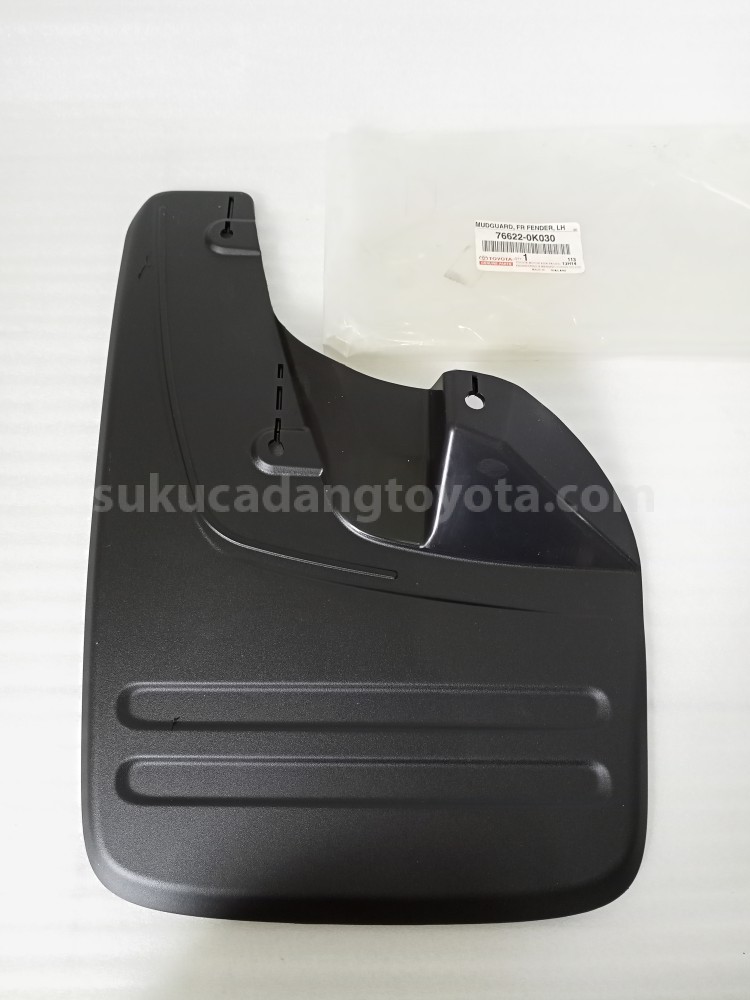 766220K030 MUDGUARD, FR FENDER, - TOYOTA