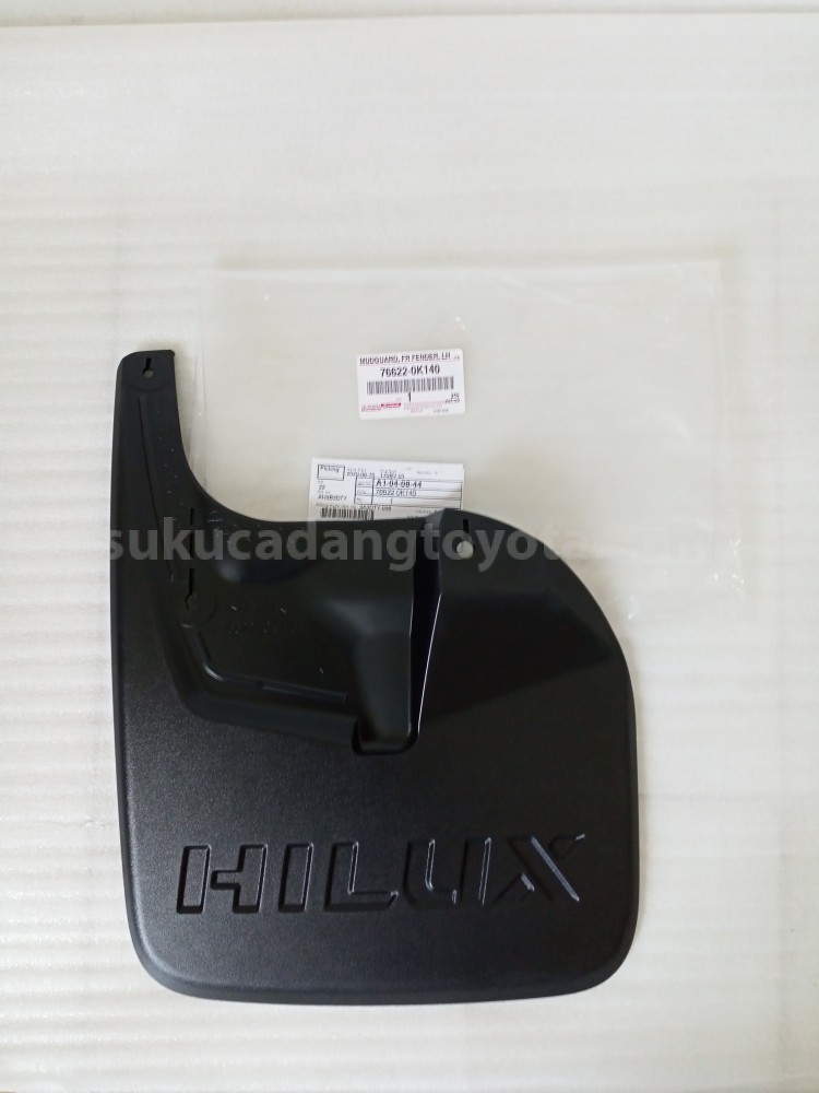 766220K140 MUDGUARD, FR FENDER, - TOYOTA