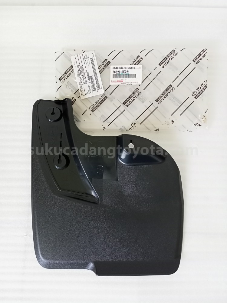 766220K221 MUDGUARD FR FENDER L - TOYOTA