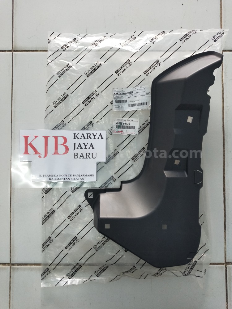 766480K130 SUPPORT, RR BODY, LH - TOYOTA