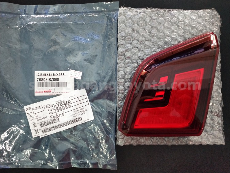 76803BZ060 GARNISH SA BACK DR R - TOYOTA