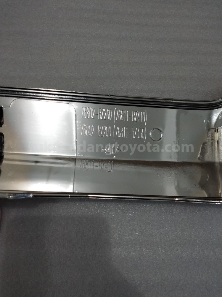76811BZ410 GARNISH, BACK DR OUT - TOYOTA