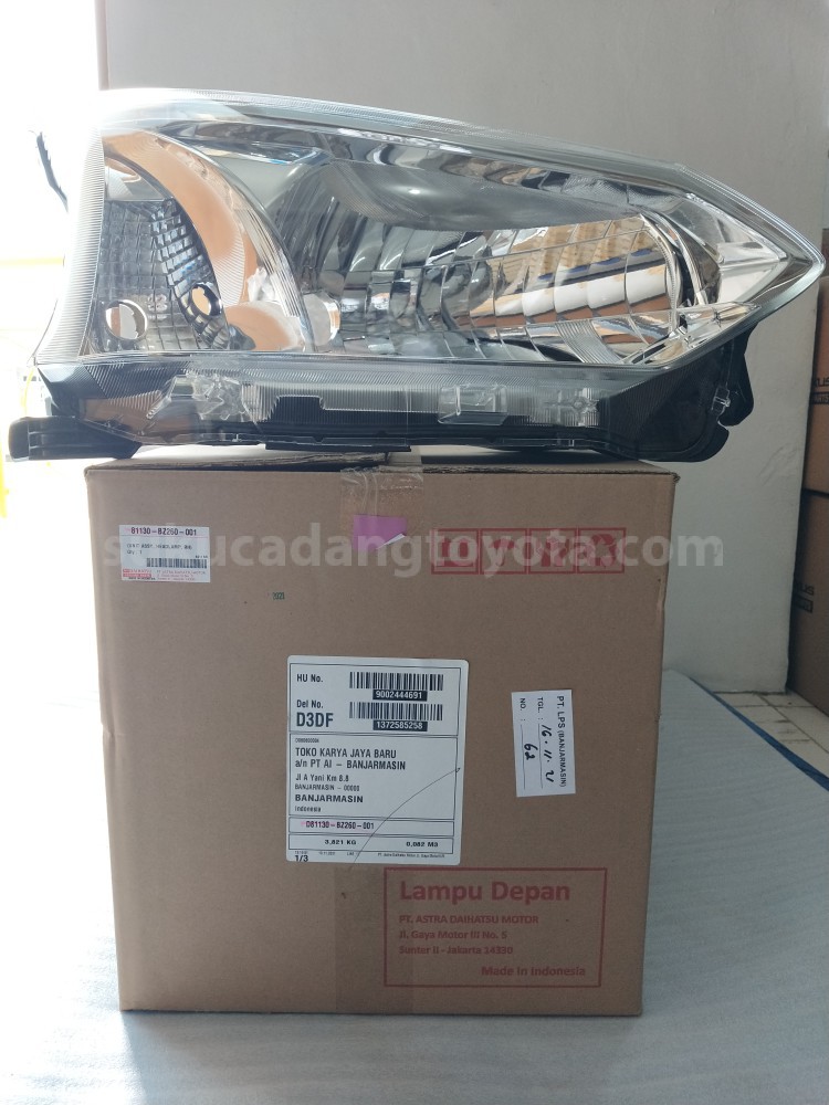 81130BZ260 UNIT A/S HEADLAMP RH - TOYOTA