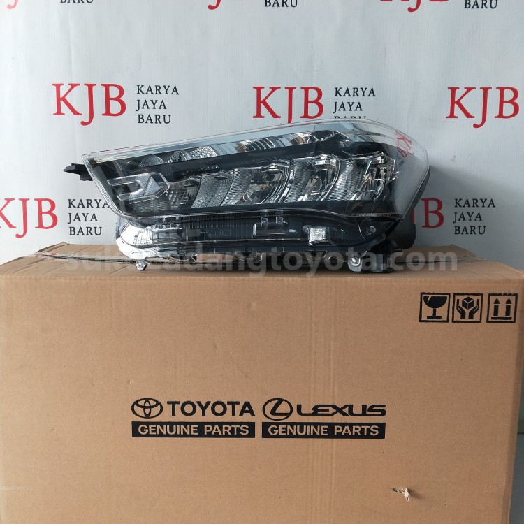 81150BZ800 HEADLAMP ASSY, LH - TOYOTA