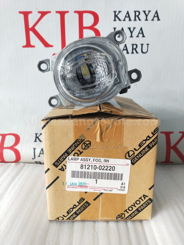 8121002220 LAMP ASSY, FOG, RH - TOYOTA