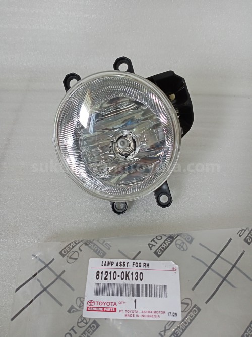812100K130 LAMP ASSY, FOG RH - TOYOTA