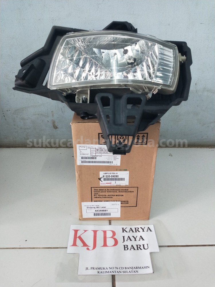 812200K090 LAMP A/S FOG LH - TOYOTA