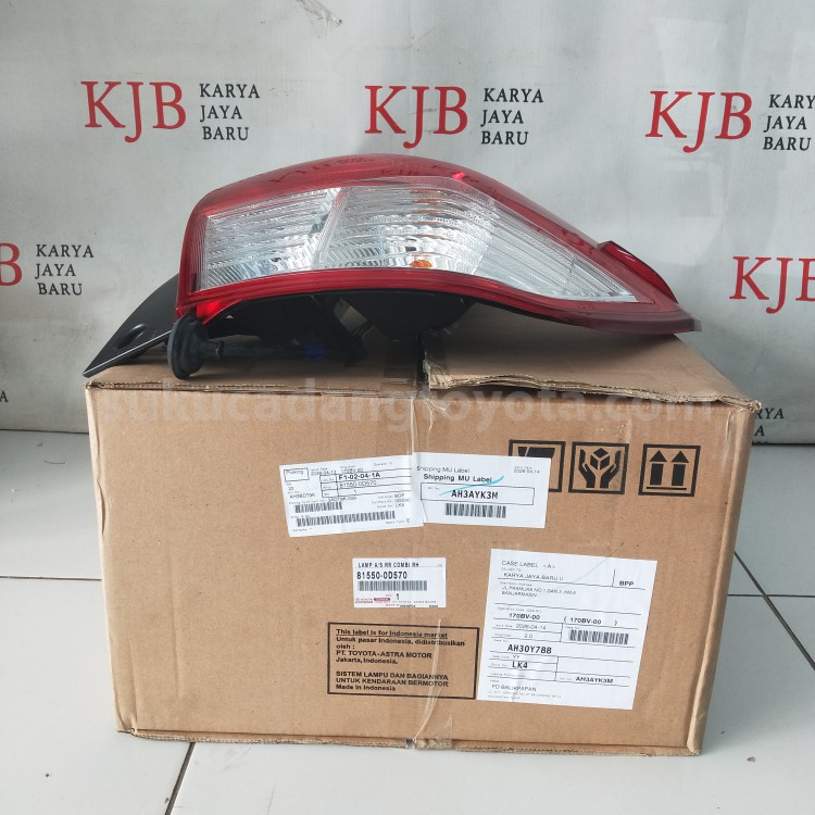 815500D570 LAMP A/S RR COMBI RH - TOYOTA