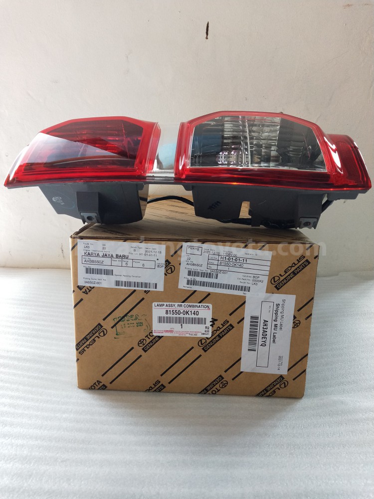 815500K140 LAMP ASSY, RR COMBIN - TOYOTA