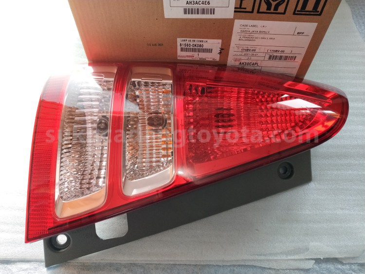 815600K080 LAMP AS RR COMB LH - TOYOTA