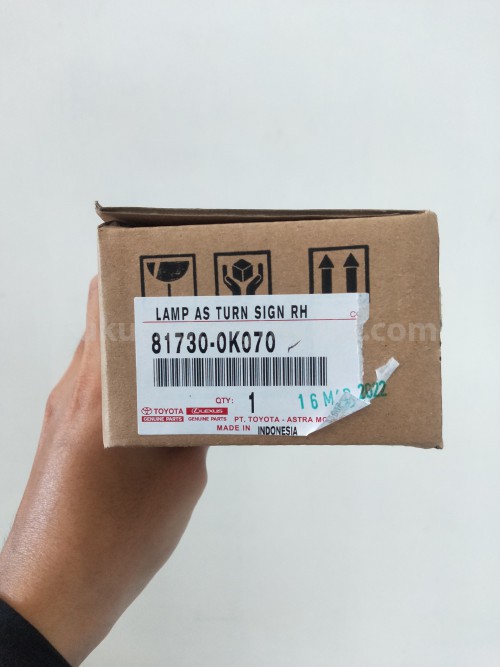 817300K070 LAMP AS TURN SIGN RH - TOYOTA