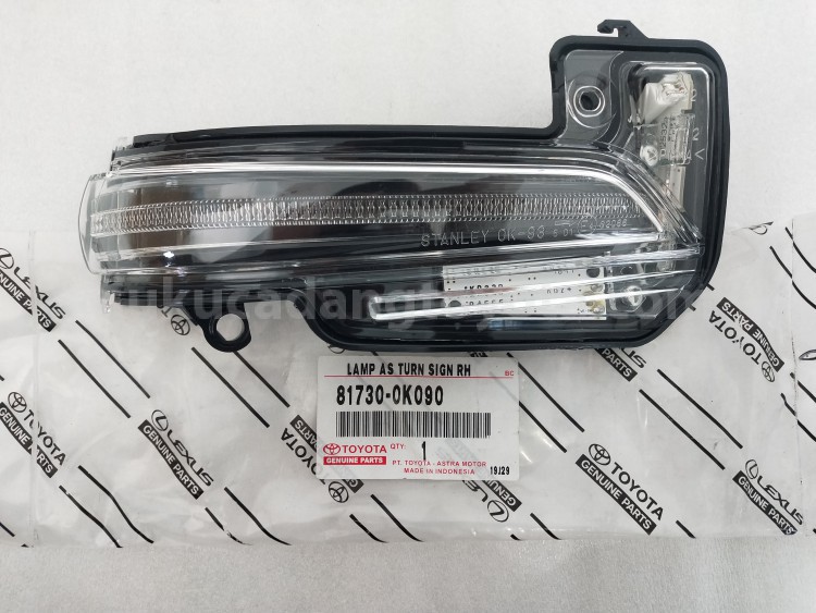 817300K090 LAMP AS TURN SIGN RH - TOYOTA
