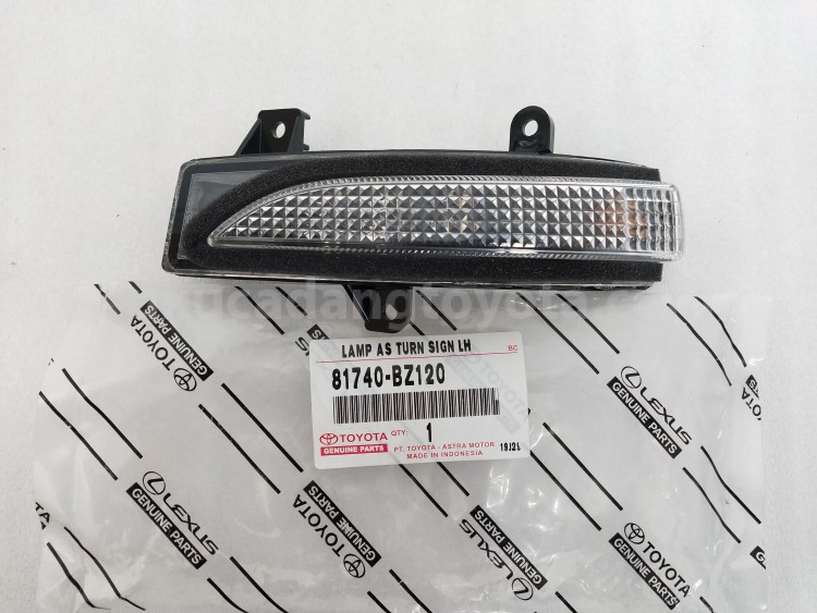 81740BZ120 LAMP AS TURN SIGN LH - TOYOTA